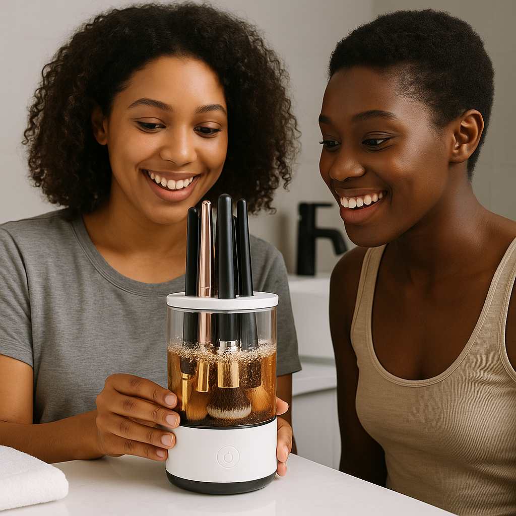VG™️ Electric Makeup Brush Cleaner (+ Free Brush Cleanser)