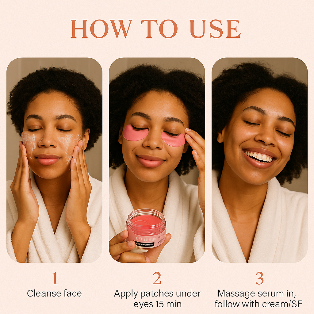 Vogue Glam™️ DR. Pure Revitalising Eye Gel Pads - 50% OFF